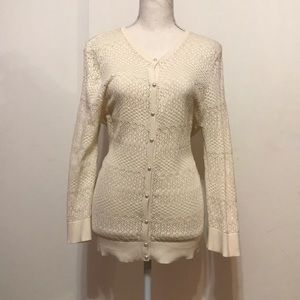 Sutton Studio Button Up Sweater